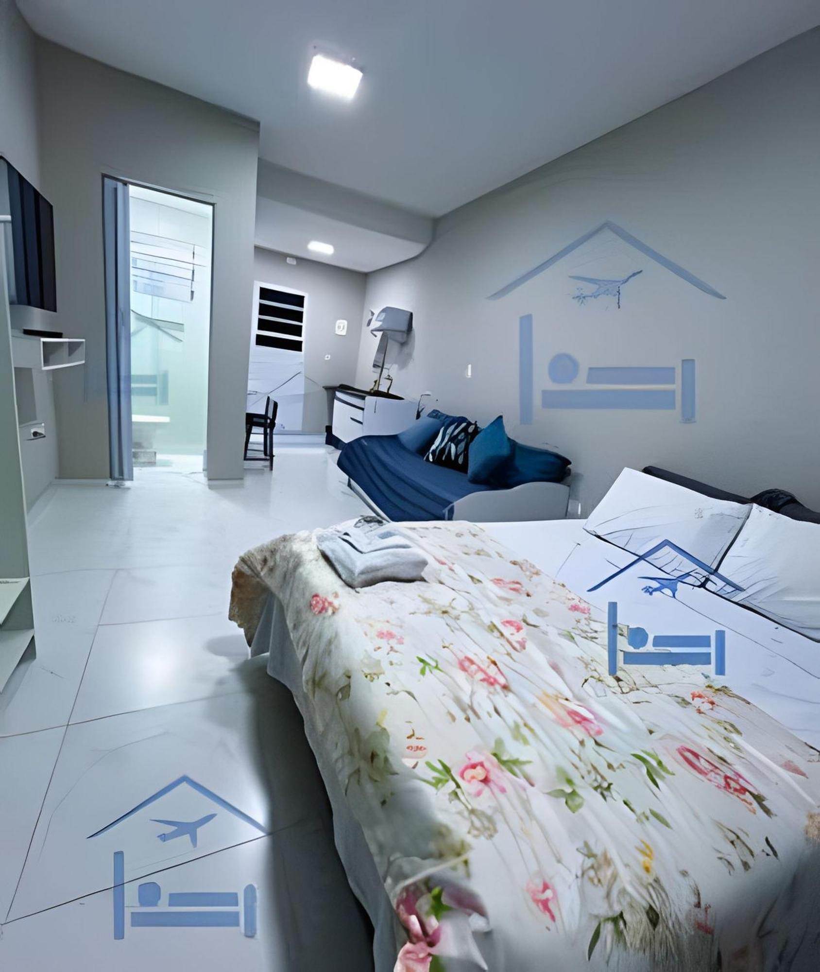 Apartment Perfeita Com Ac, Apto A Minutos Do Aeroporto Gru